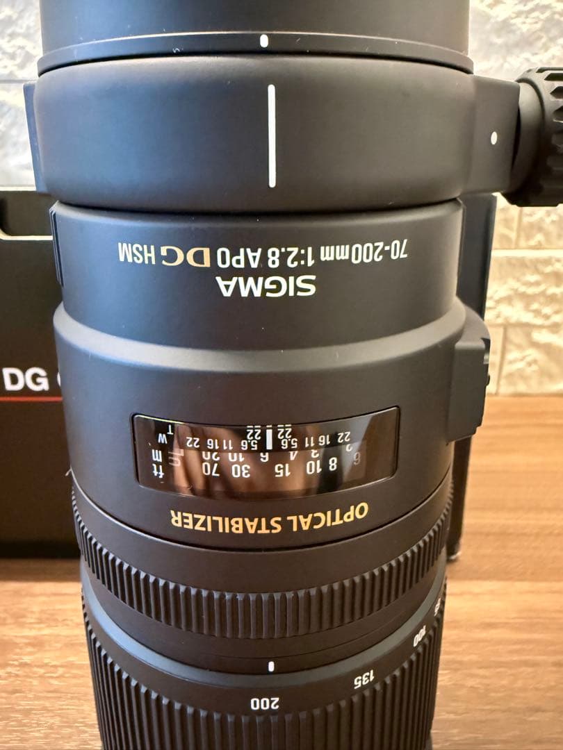 極美品！SIGMA 70-200mm F2.8 APO EX DG OS HSM