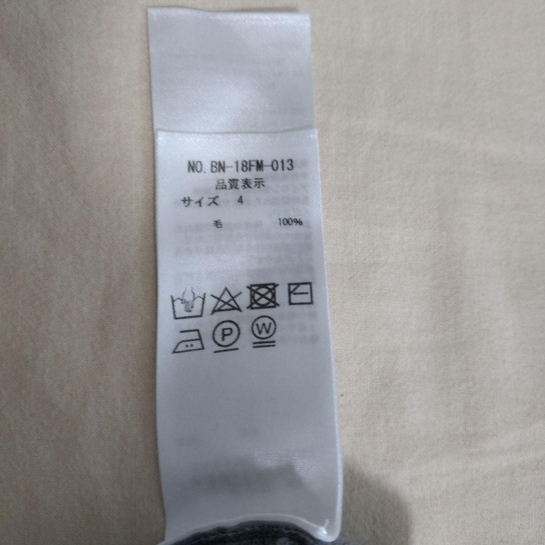 BATONER バトナー　ニットポロシャツ