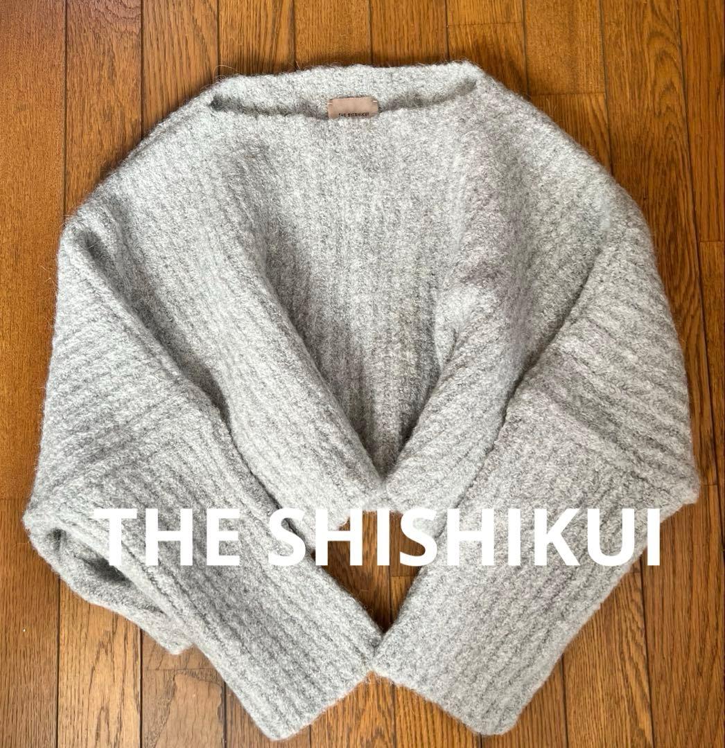 THE SHISHIKUI アルパカ85ニット L GRAY