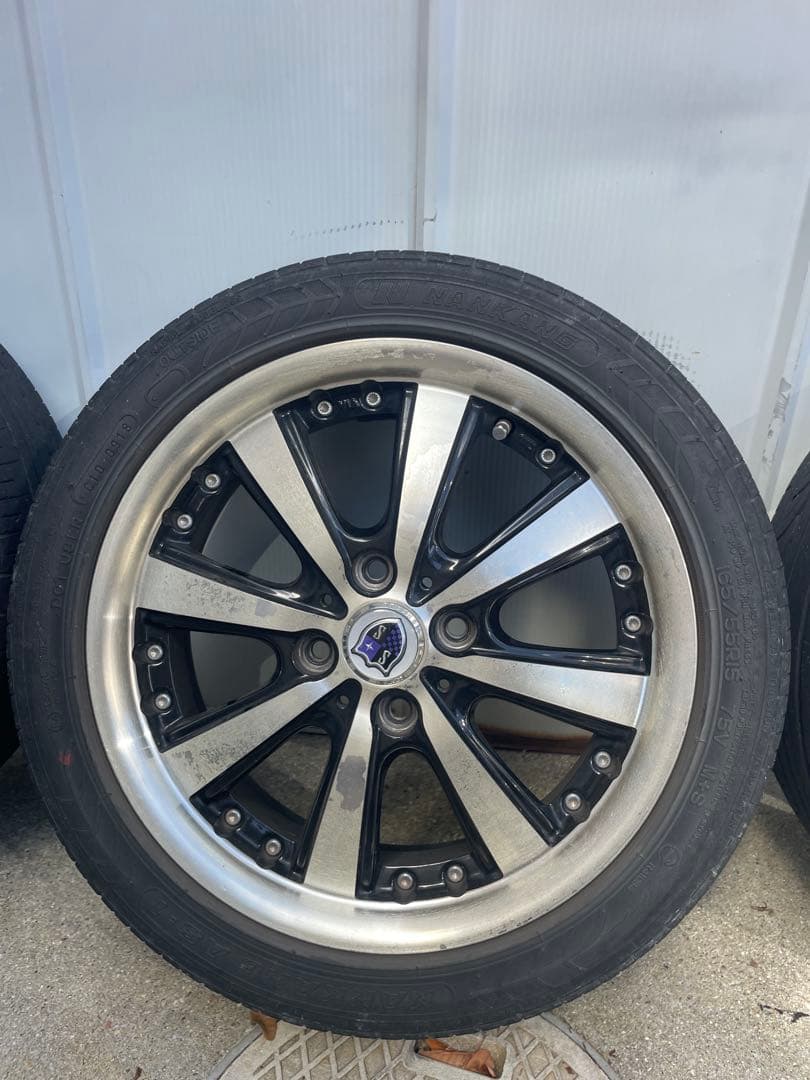 軽　アルミホイール　165/55/15 社外