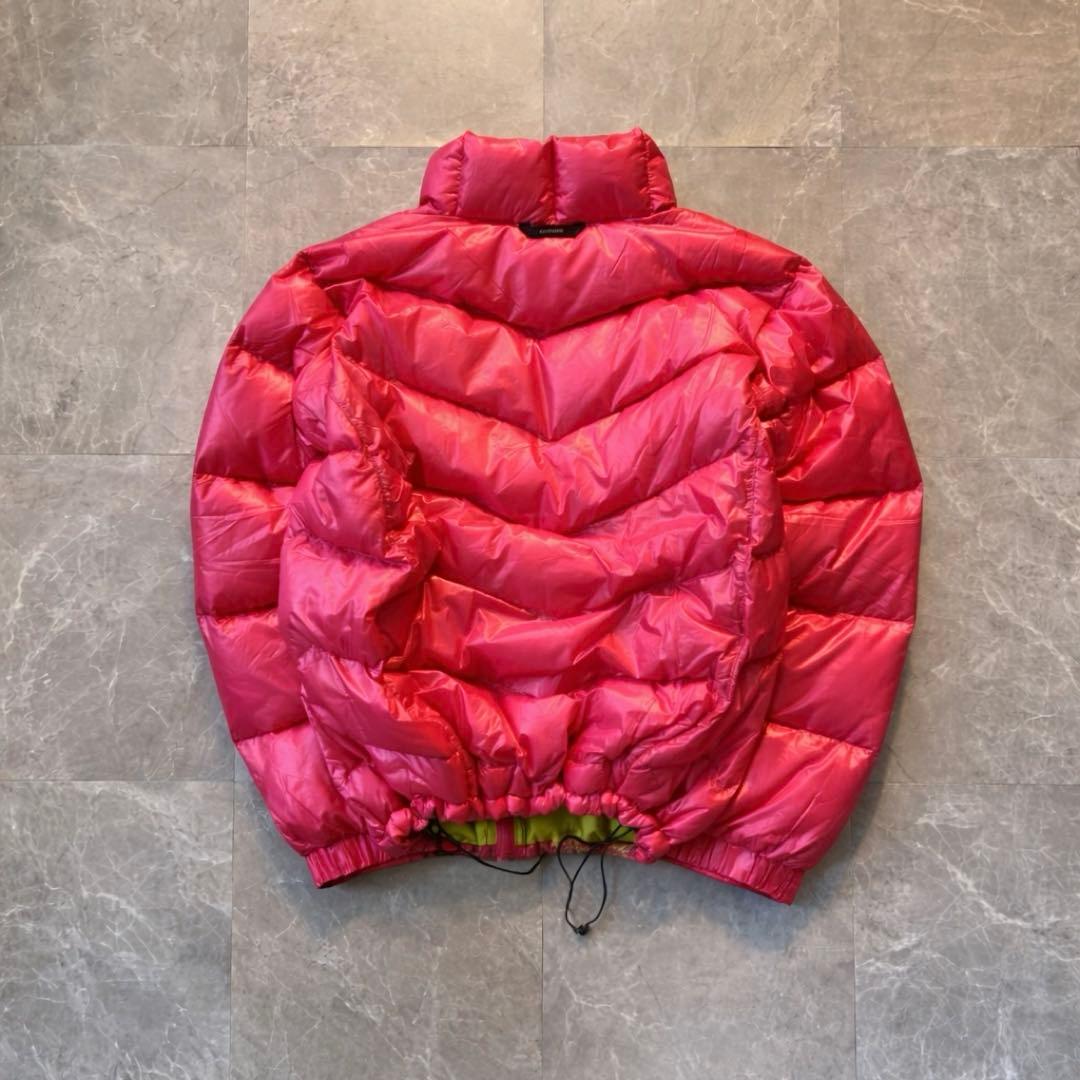【希少カラー❗️】ドローコード付きColumbia ダウンジャケット ピンク L