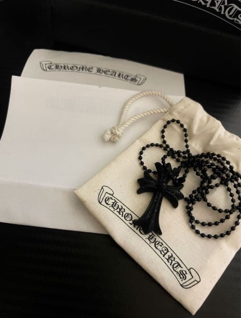 クロムハーツ　シリコン　ラバー　ネックレス グリッター