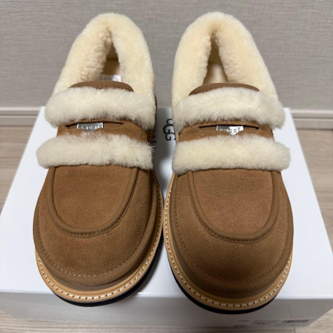 sacai × UGG Loafer Chestnut ローファー 23cm