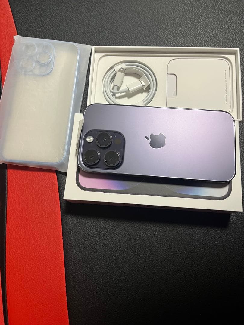 Apple iPhone 14 Pro ディープパープル 本体