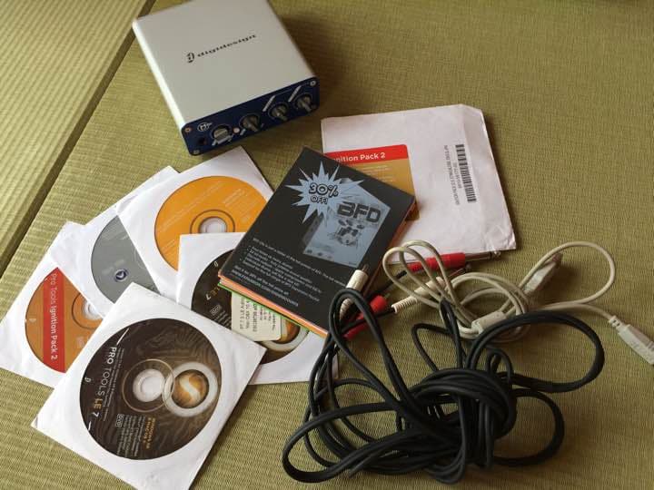 M box mini2とPRO TOOLS LE7