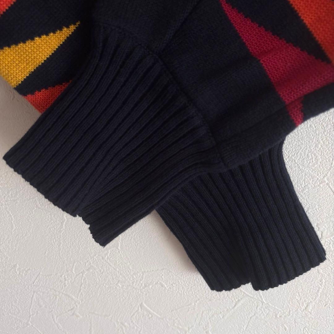 sacai×PENDLETON コラボニット ドローコード チマヨ size2