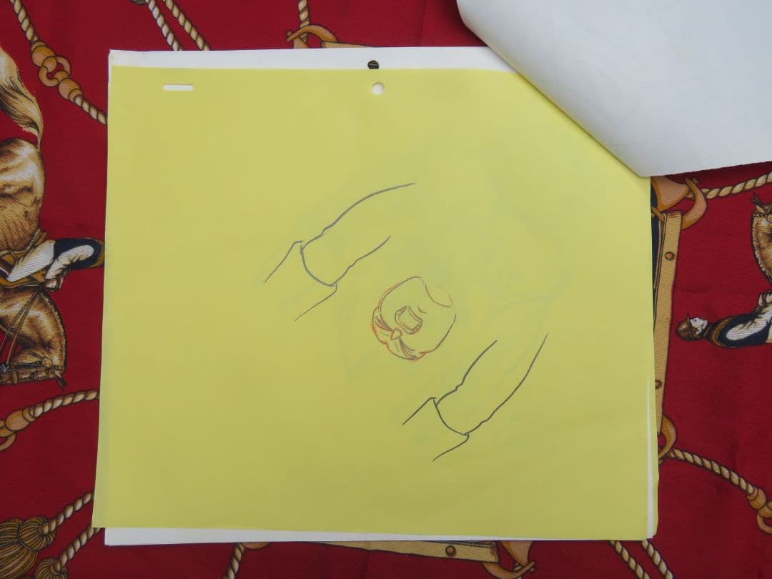 m*n様 ドラゴンボール セル画 原画 ベジータ 当時品