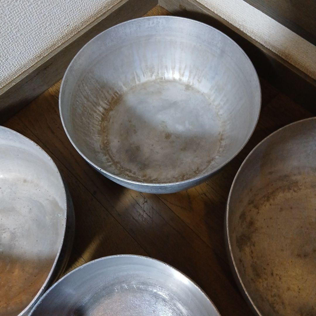 f*f様 料理人仕様アルミ製やっとこ鍋 5個セット 　ガス専用