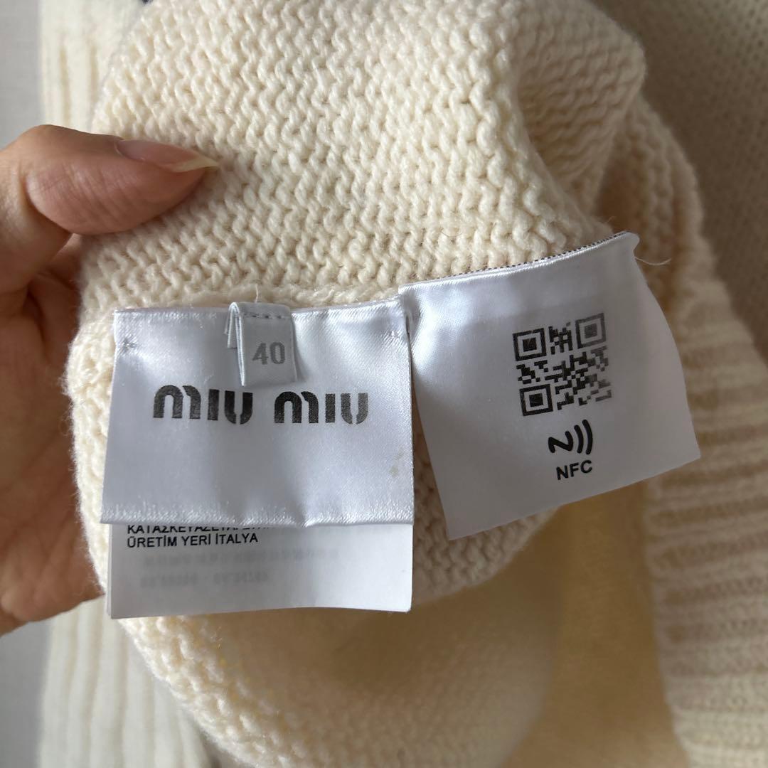 【美品】ミュウミュウmiumiu 2021FW ノルディック柄　ニット