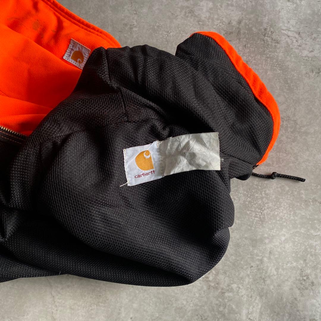 90s カーハート アクティブ ジャケット USA製 BLZ オレンジ