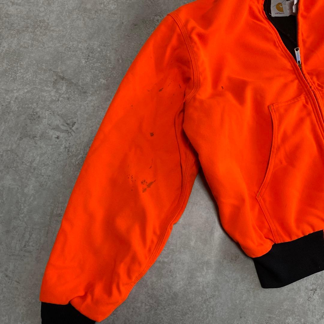 90s カーハート アクティブ ジャケット USA製 BLZ オレンジ