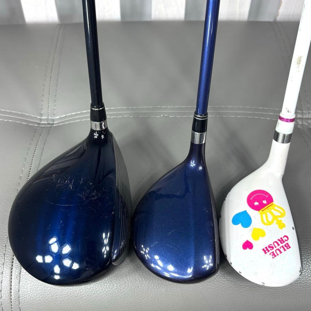 本格派 レディースゴルフクラブ 8本 ゴルフセット お試しセット 初心者向け