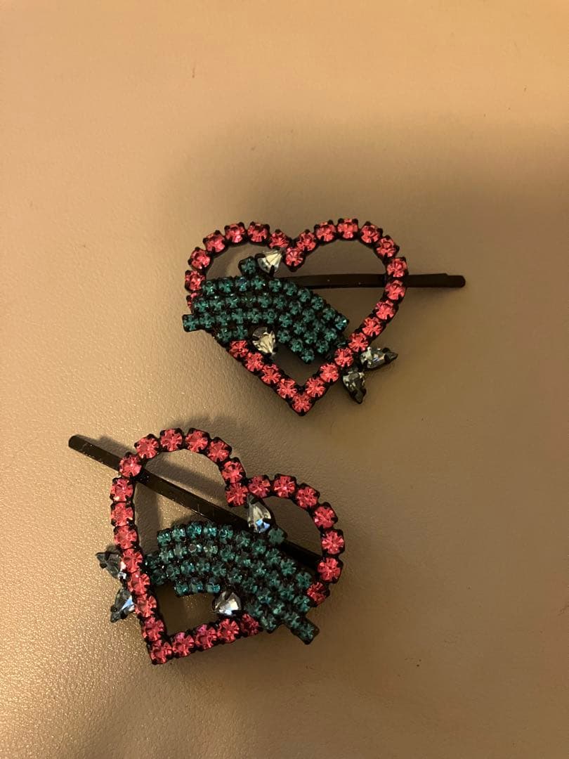 Ashley Williams イルカ ハート ヘアピン