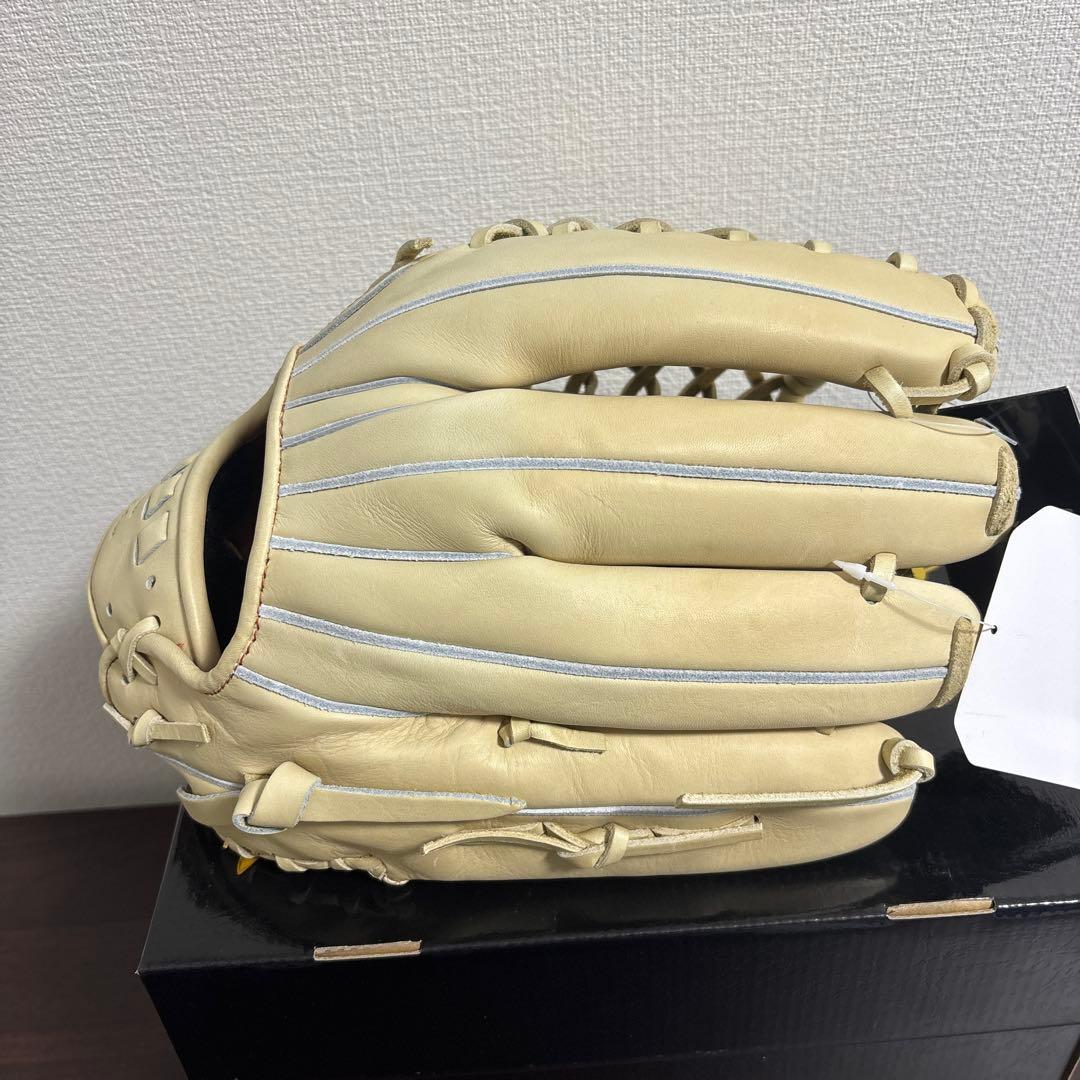 ミズノプロ　硬式　外野　グラブ　グローブ　定価66,000円　ブロンド