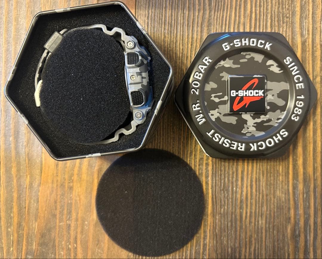 【atsu33】G-SHOCK GBA-800 カモフラージュグレー