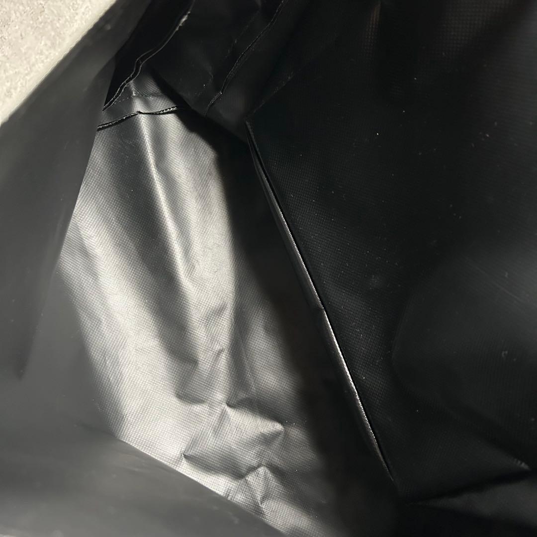 コムデギャルソンオム メッセンジャーバッグ ブラック 塩化ビニール