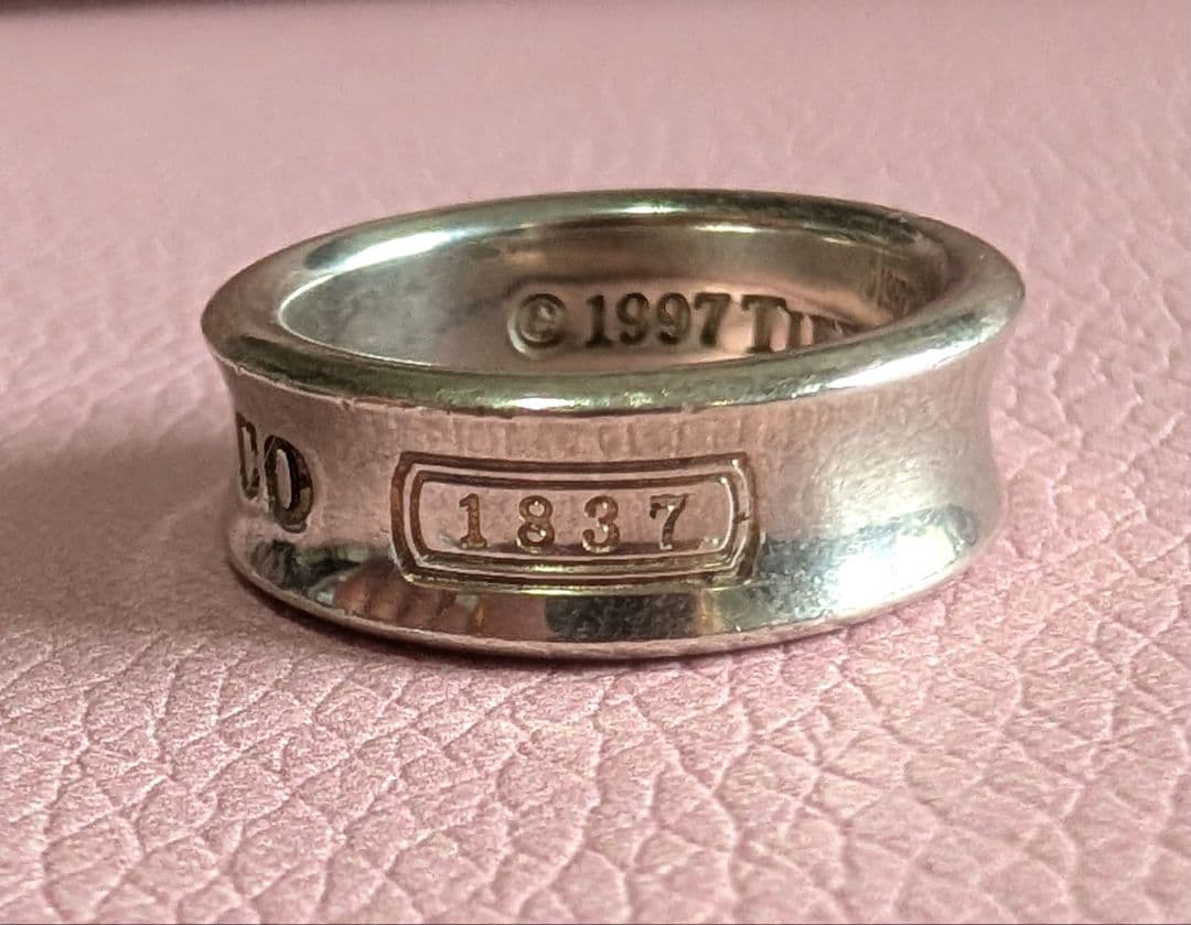正規品 TIFFANY & CO 1837 T&CO リング SV925 13号