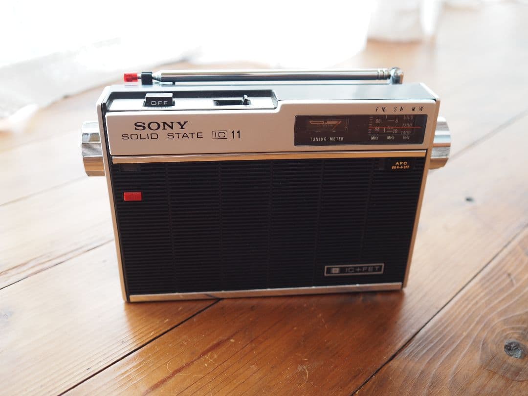 SONYラジオ ソリッドステート IC 11