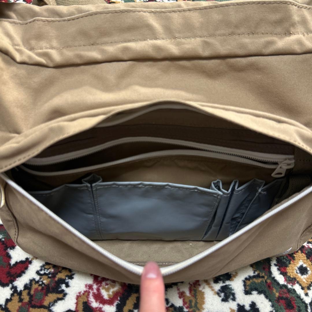 PORTER BEAT ショルダーバッグ ベージュ 大容量