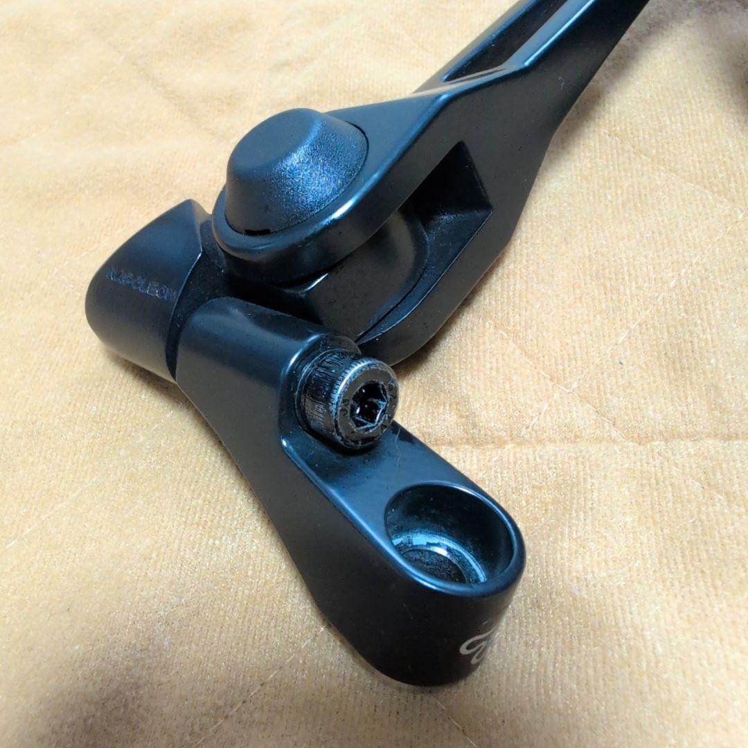 【左右セット】タナックス ナポレオン NA-014 シャークミラー7 ブラック