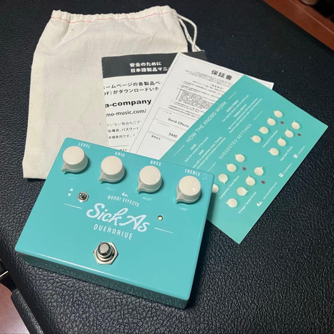 ギター Bondi Effects Sick As Overdrive MK2