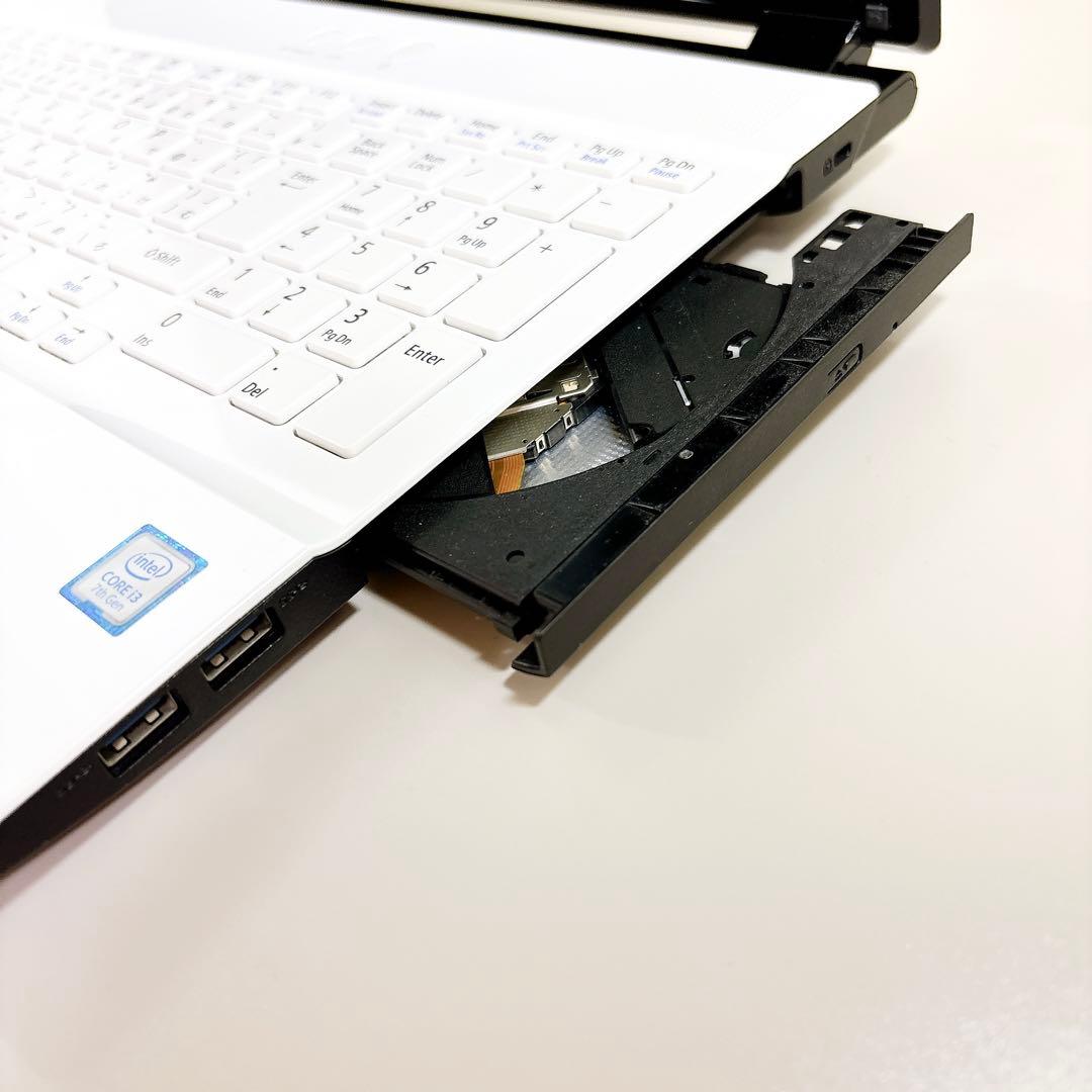 SSDで快適✨メモリ8GB カメラ フルHD 第7世代 ノートパソコン NEC