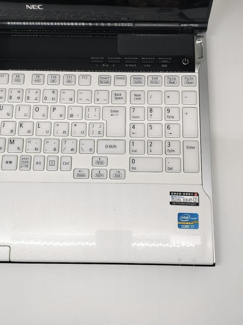 【NEC】爆速 Corei7/新品SSD256GB ノートパソコン D11