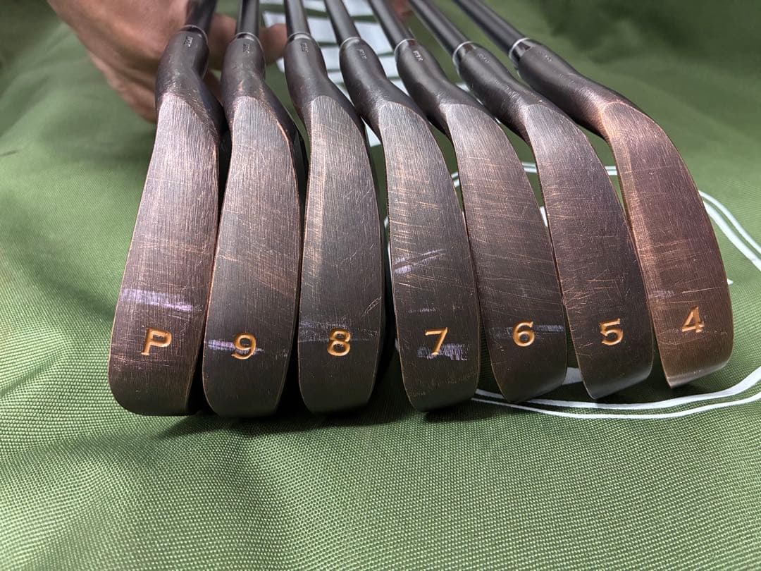 希少 NOOG (ノーグ) ワンレングスアイアン 7本セット