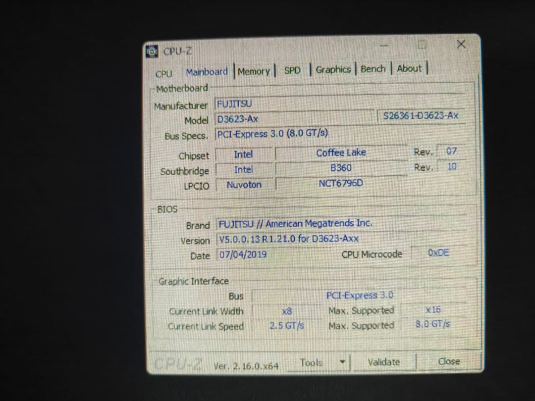 fujitsu esprimo d588/vw ライトゲーミングpc