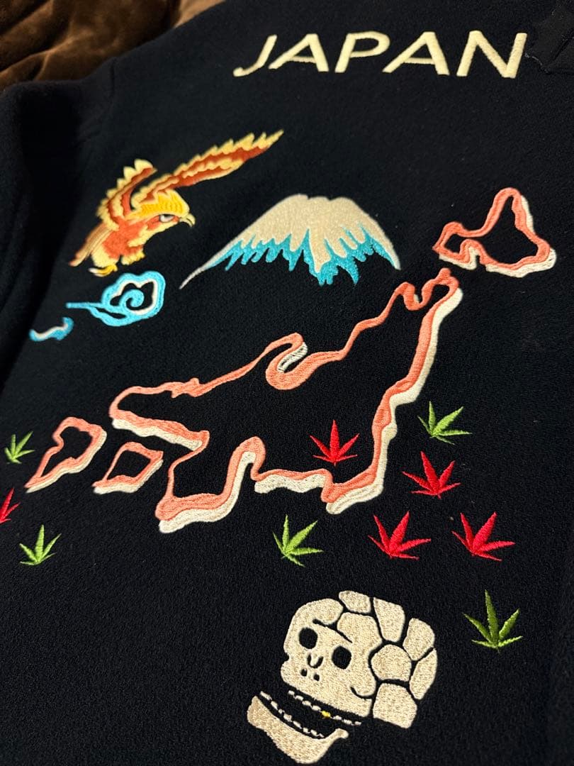 SWINGIN SLILY テーラードジャケット 鷲 縫取 日本限定 スカジャン