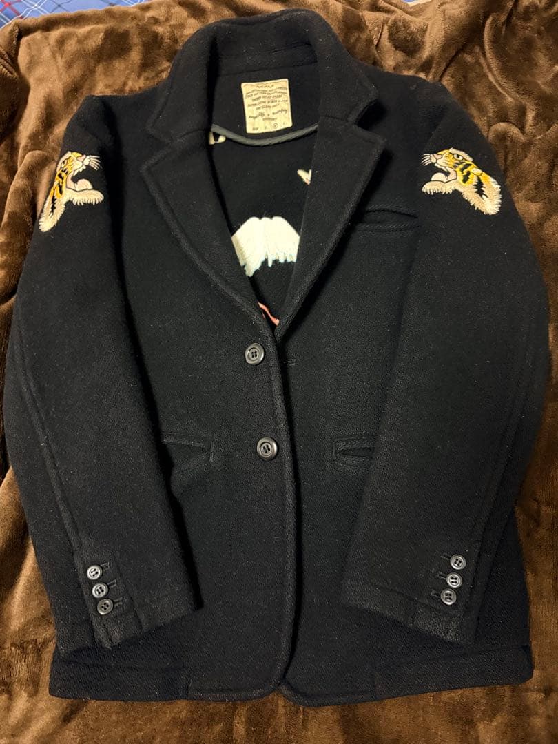 SWINGIN SLILY テーラードジャケット 鷲 縫取 日本限定 スカジャン