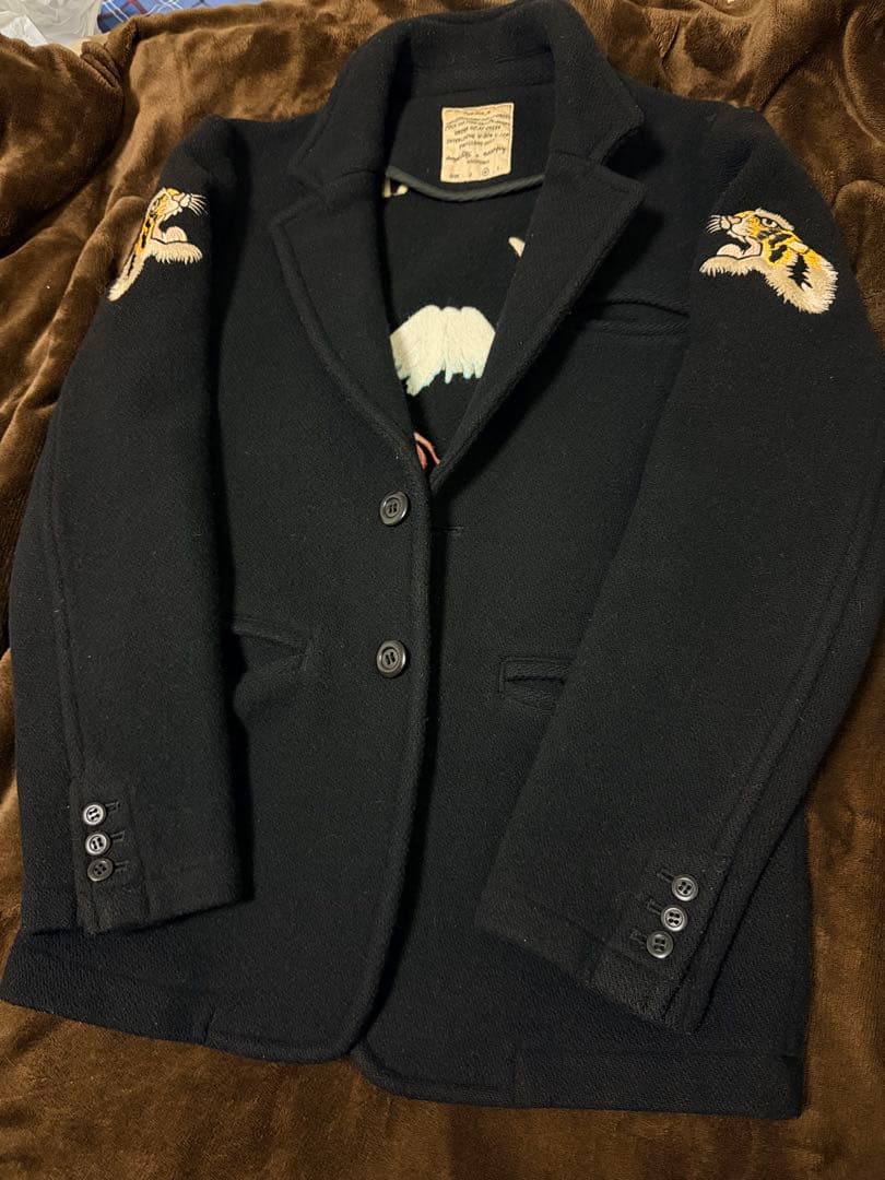 SWINGIN SLILY テーラードジャケット 鷲 縫取 日本限定 スカジャン