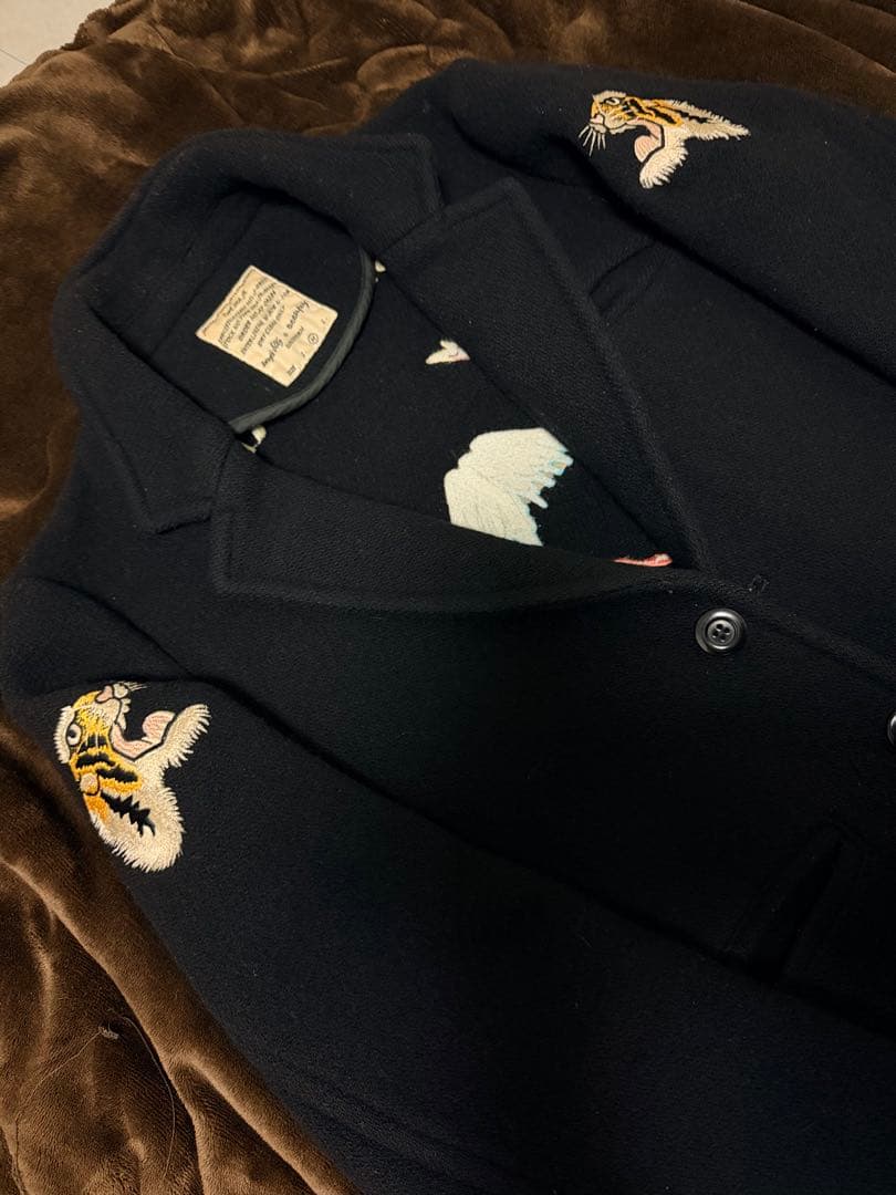 SWINGIN SLILY テーラードジャケット 鷲 縫取 日本限定 スカジャン