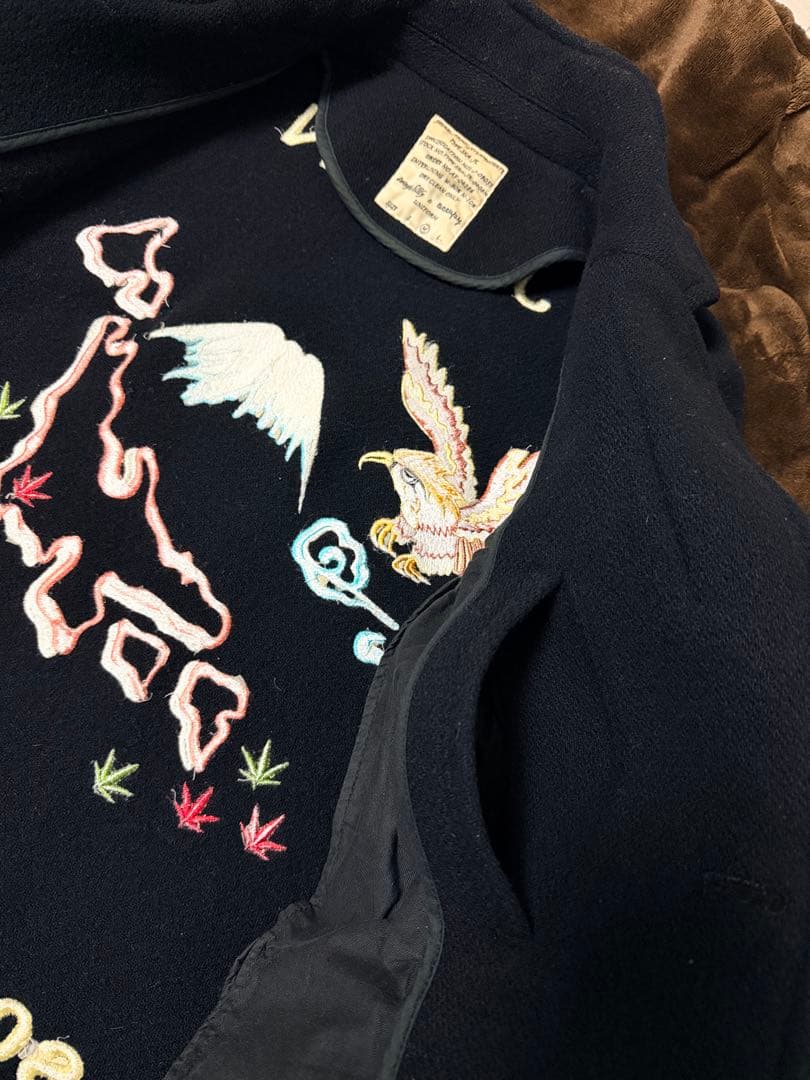 SWINGIN SLILY テーラードジャケット 鷲 縫取 日本限定 スカジャン