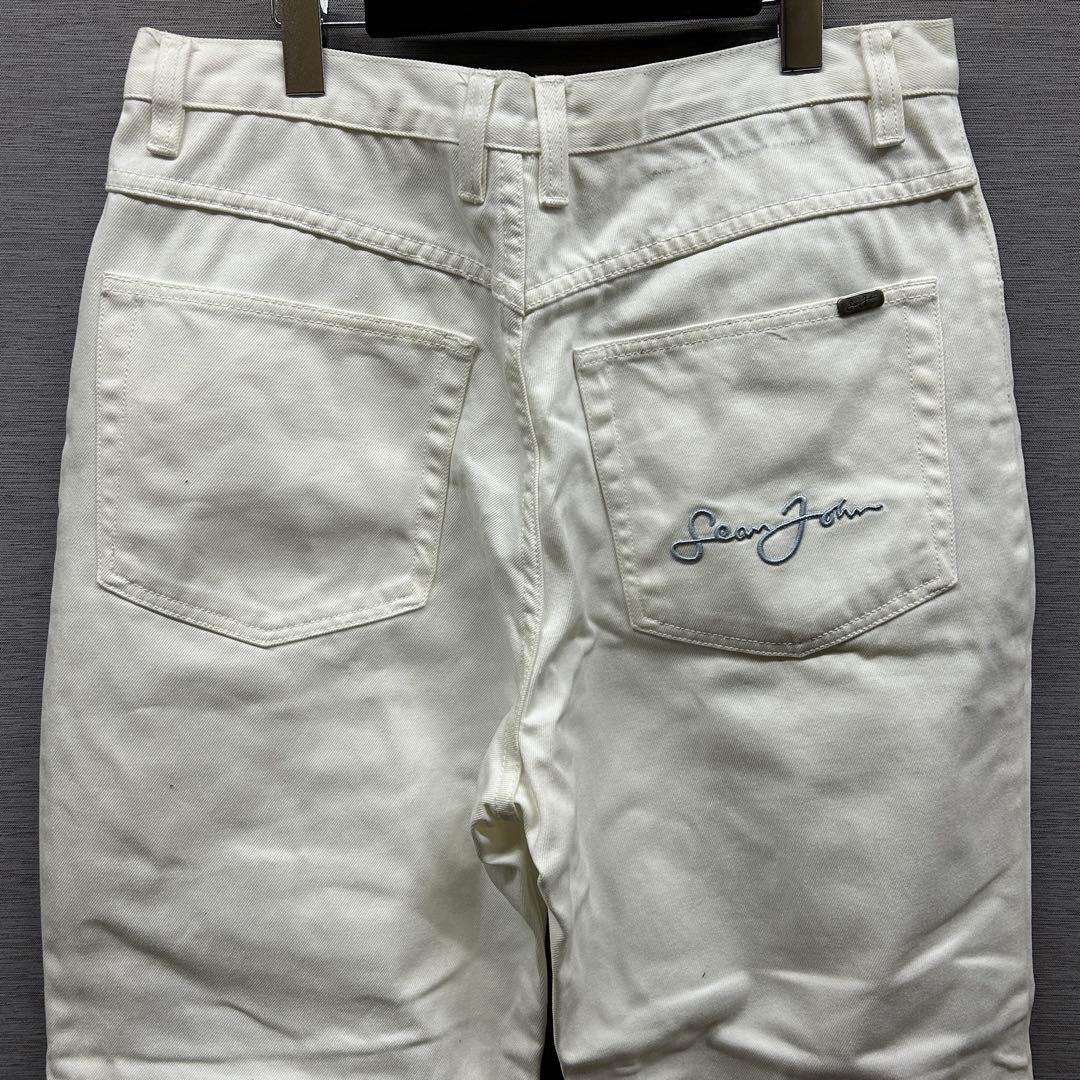 SEAN JOHN ショーンジョン ホワイト デニムパンツ HIP HOP B系