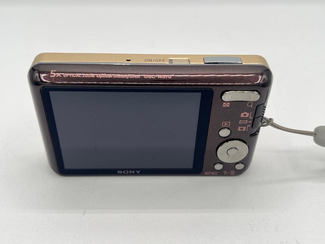 SONY サイバーショット 16.1 5x DSC-W570 ゴールド