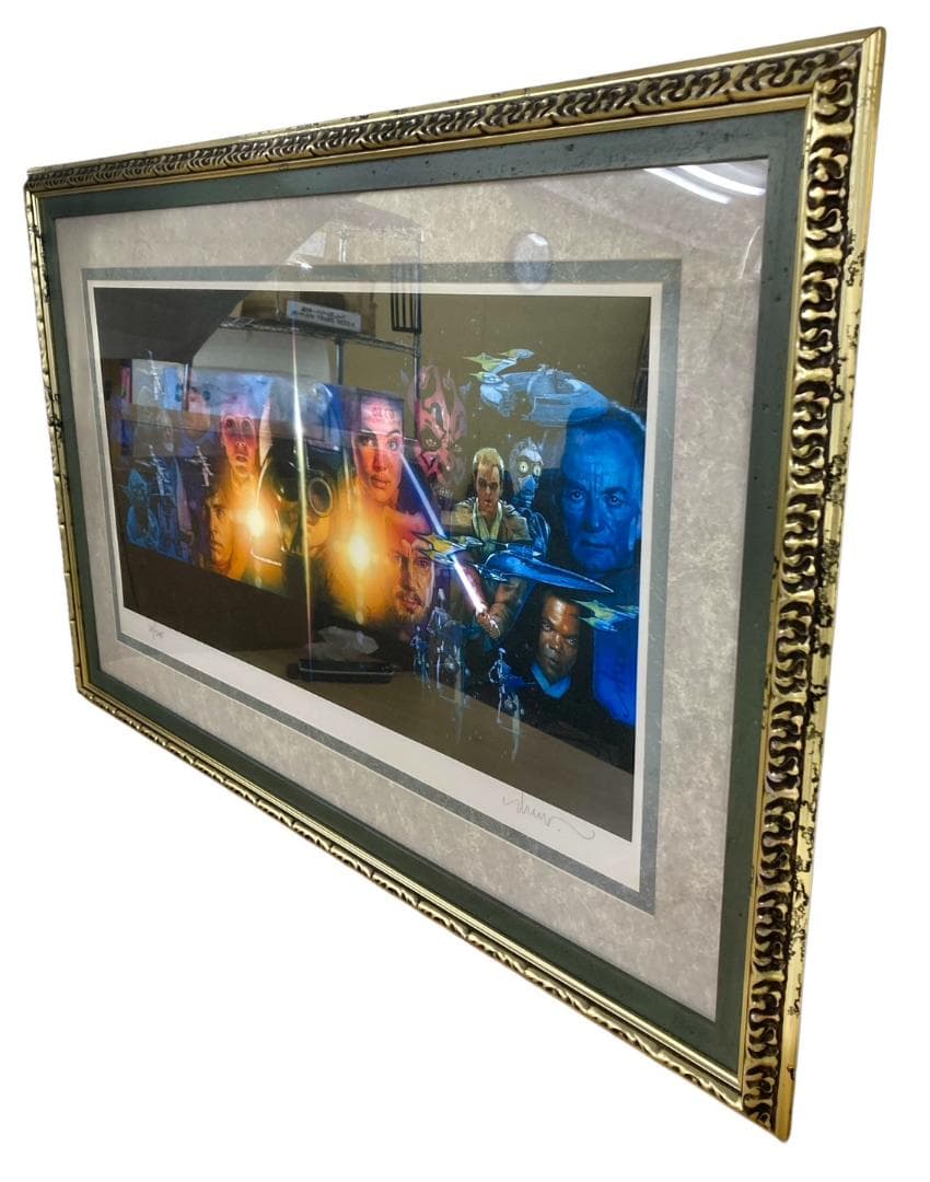 ★証明書・直筆サイン入り★ ドゥルー ストゥルーザン絵画 スターウォーズ2000