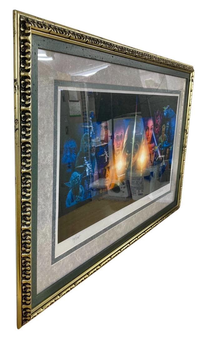 ★証明書・直筆サイン入り★ ドゥルー ストゥルーザン絵画 スターウォーズ2000