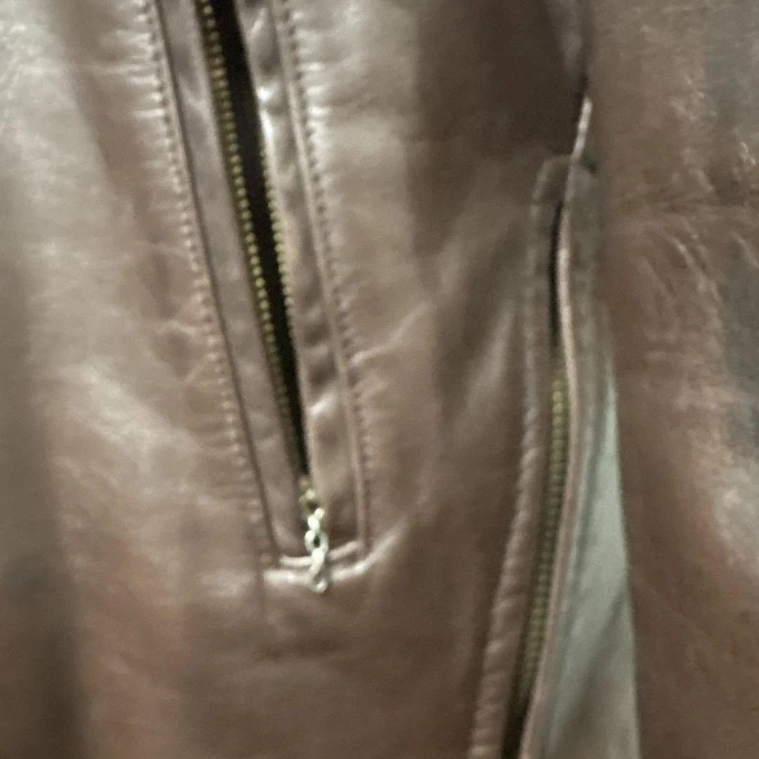 【60'S】FIDELITY USA シングルライダース　革ジャン　皮ジャン