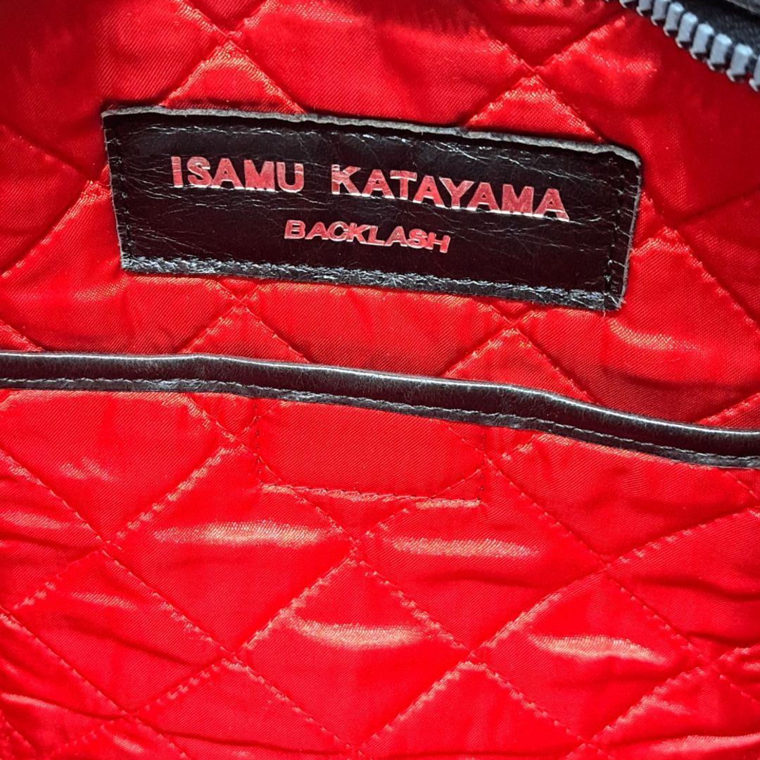 イサムカタヤマバックラッシュ King Cobra スタッズレザートートバッグ