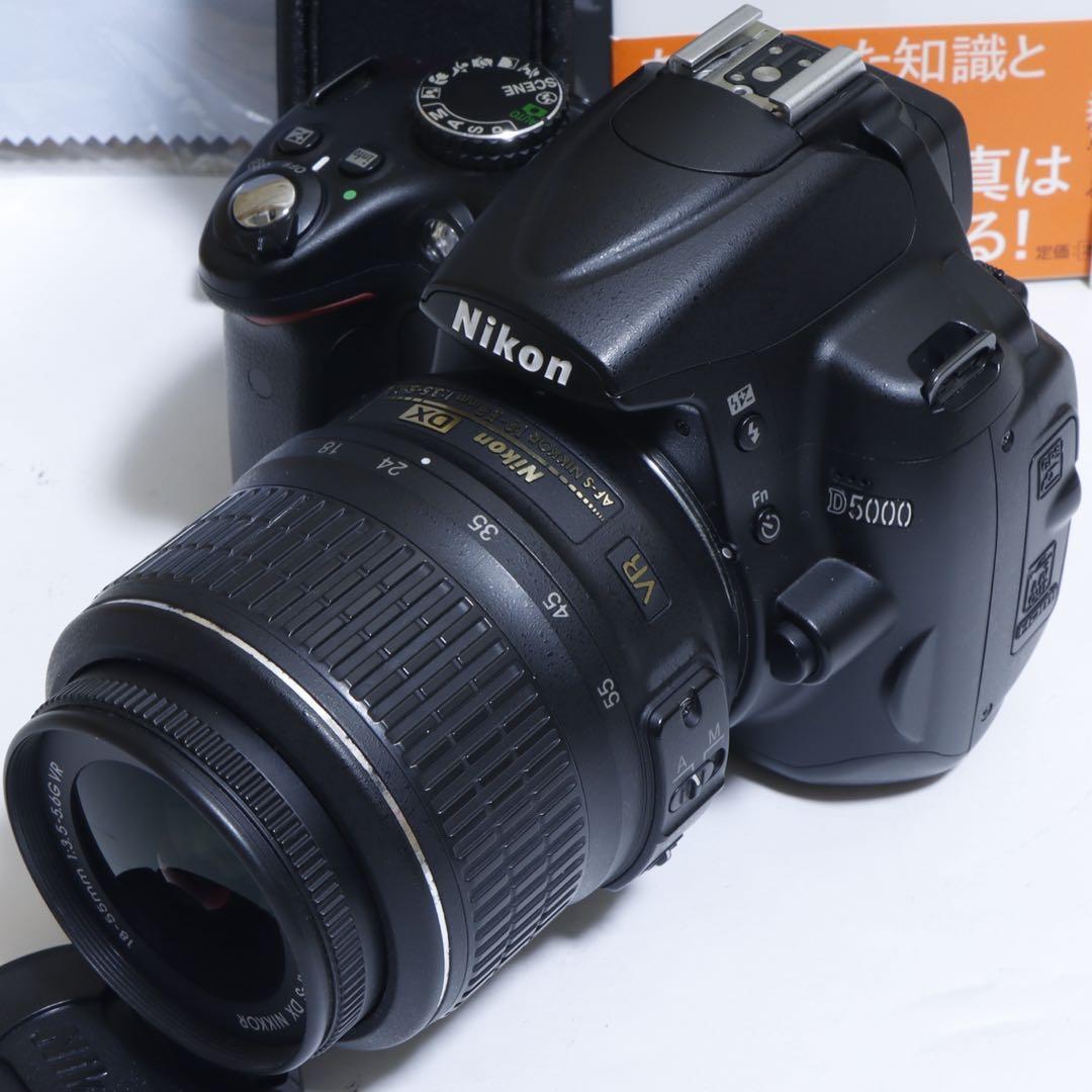 ★スマホに送れる一眼レフ★動画&WiFi&自撮り★ Nikon D5000セット