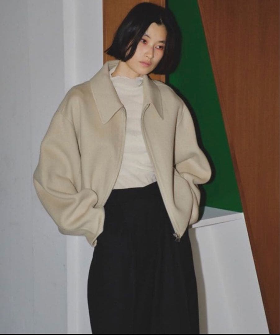 ジャケット・アウター TODAYFUL wool zip blouson 36