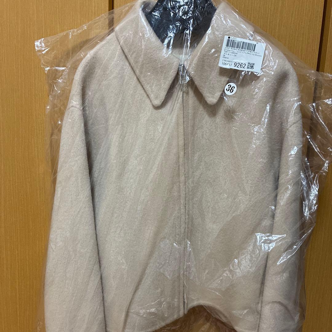ジャケット・アウター TODAYFUL wool zip blouson 36