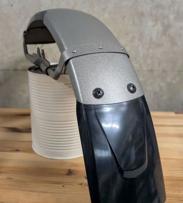 ホンダ ハンターカブ 純正フロントフェンダー マットアーマードシルバー