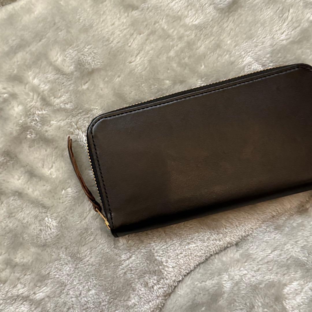 ⭐️未使用級⭐️　インセプション　長財布　ラウンドファスナー　レザー