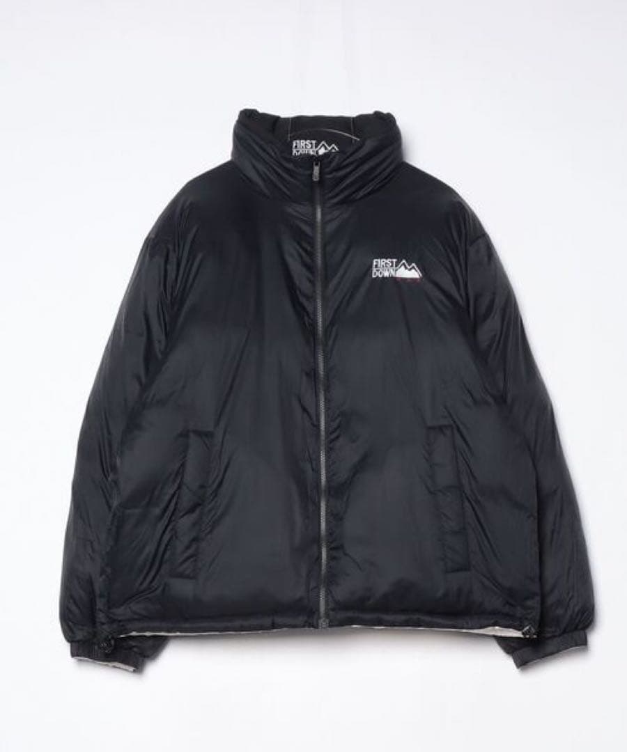 最安値 FIRSTDOWN バブルダウンジャケット マイクロフト リバーシブル