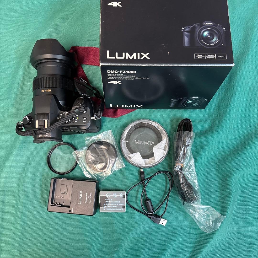 元箱付きPanasonic DMC-FZ1000 デジタルカメラ 4 K