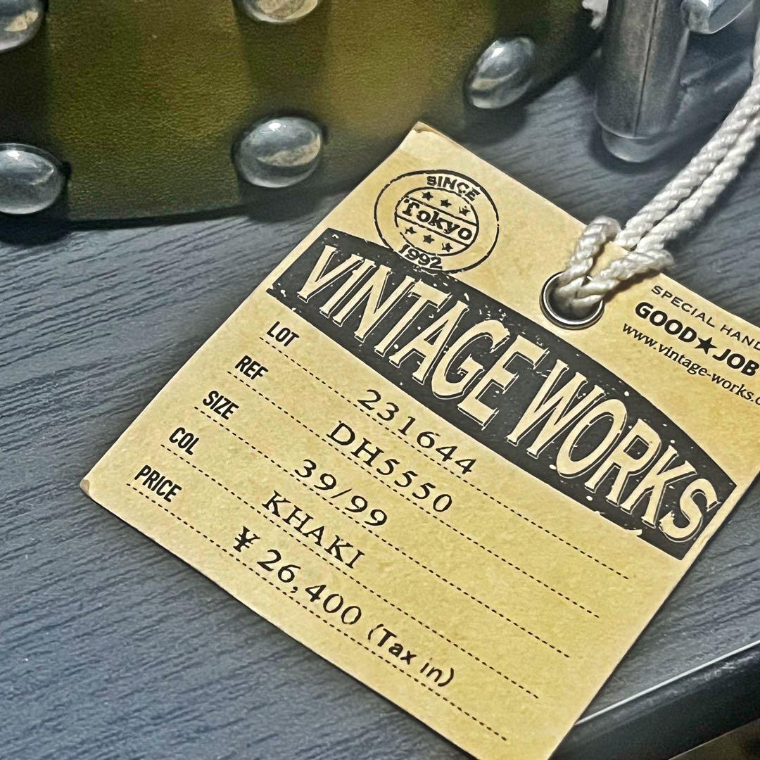 未使用品‼️ビンテージワークス‼️スタッズベルト‼️