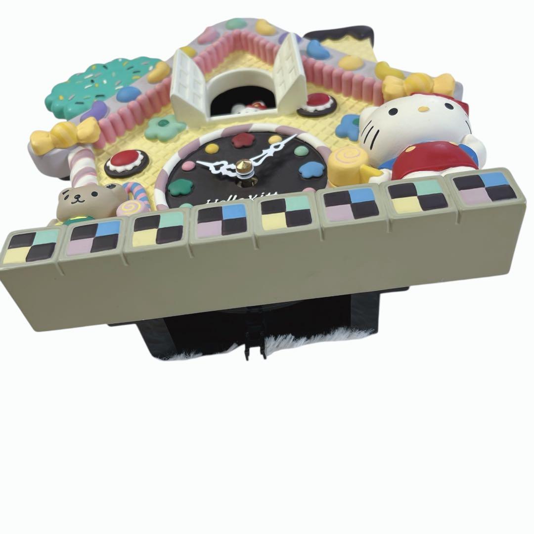 希少レア サンリオ リズム時計 Rhythm Watch ハローキティ スイーツ