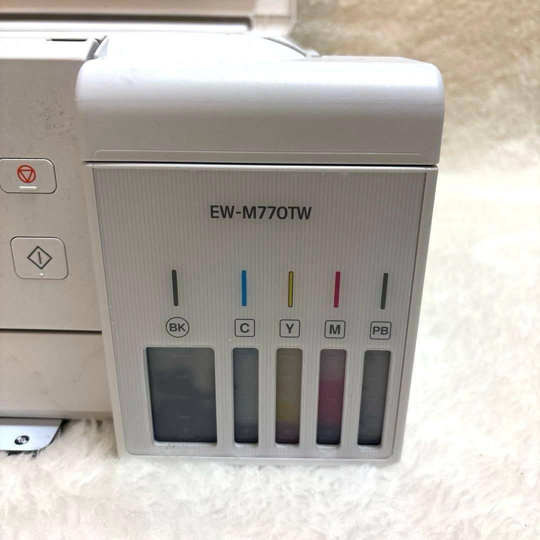 【ジャンク】【動作確認済み】Epson プリンター EW-M770TW